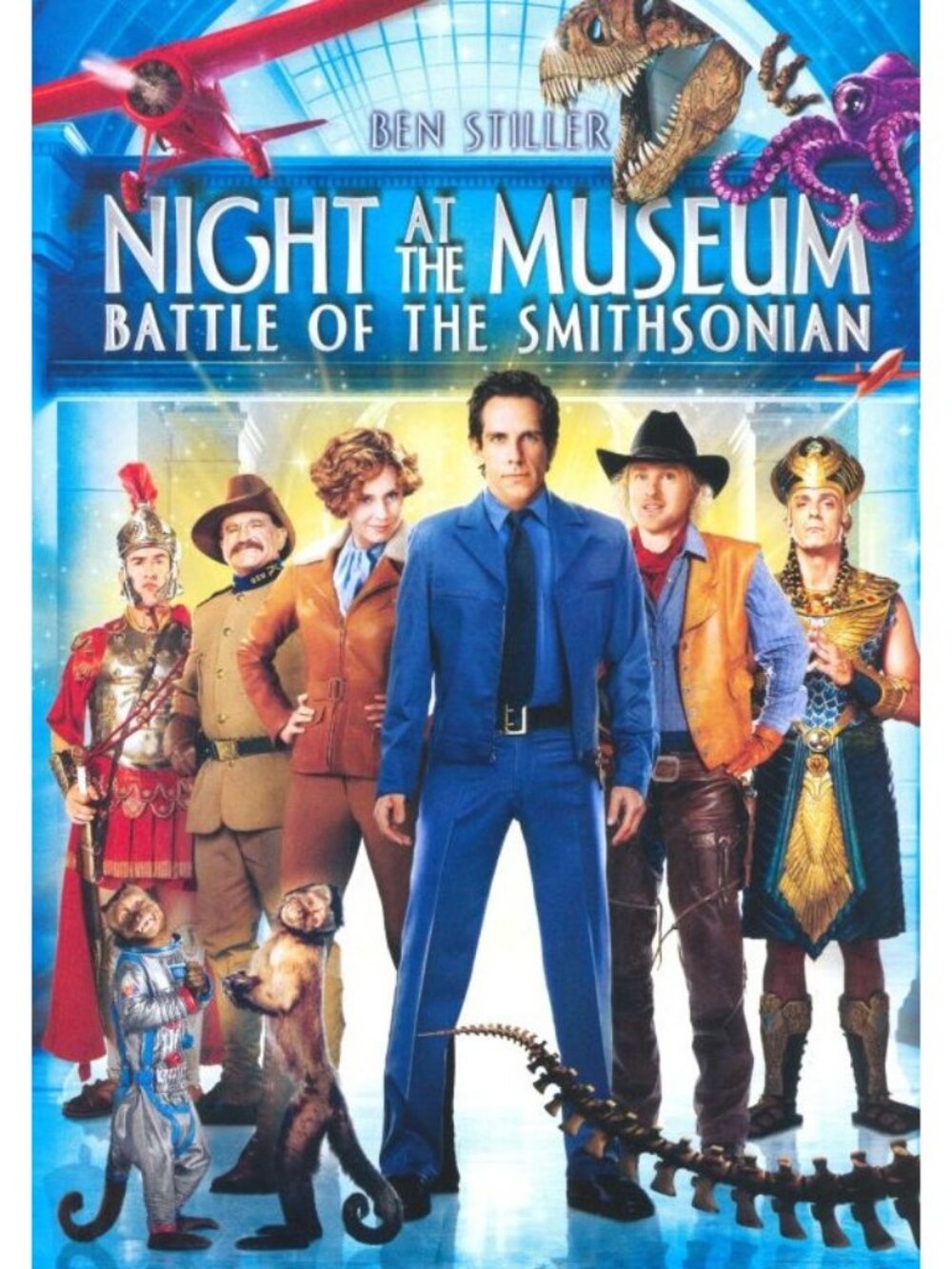 Night At The Museum: Battle Of The Smithsonian DVD 2009 Ben Stiller